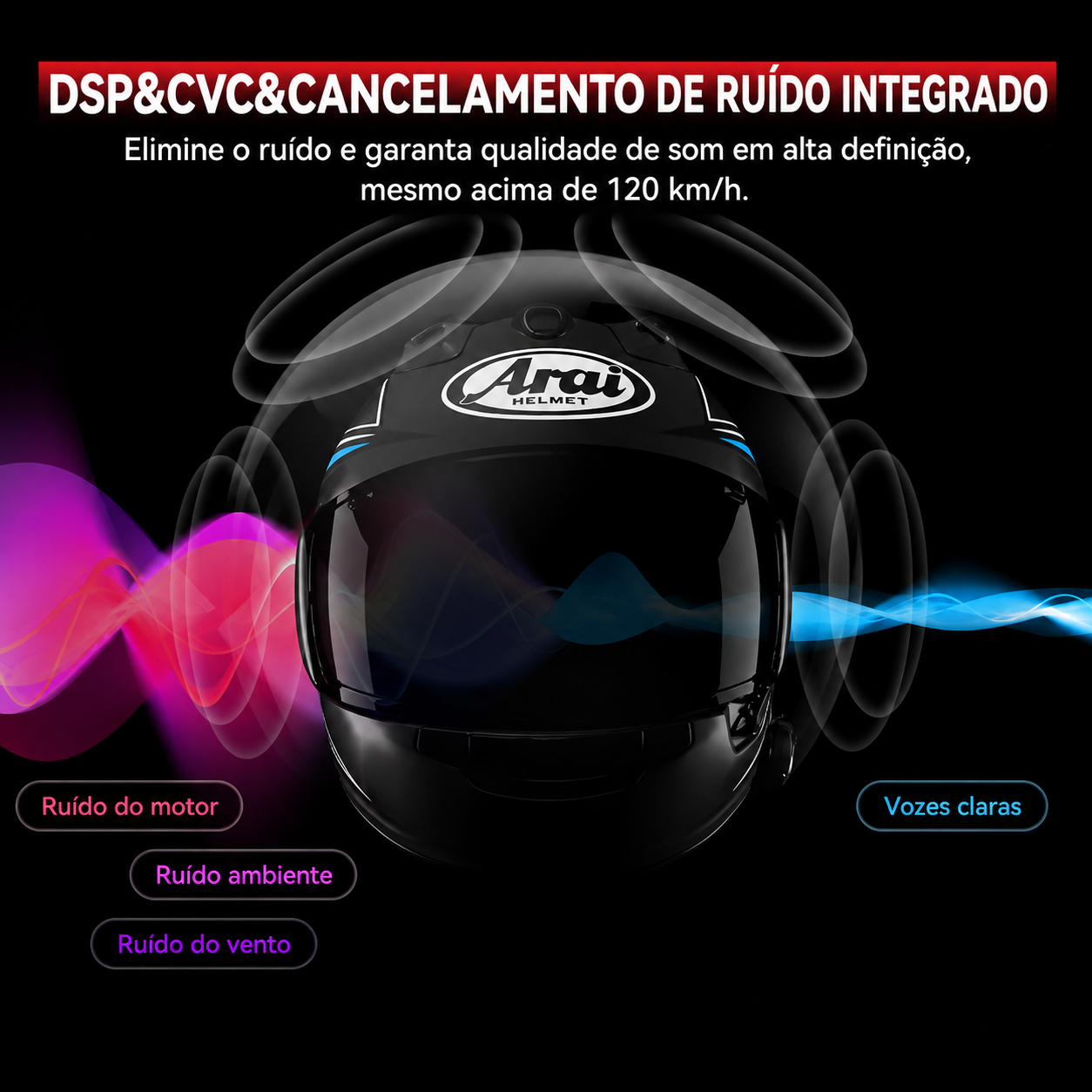 Auricular Bluetooth para Capacete de Moto XGP X1 | IP67