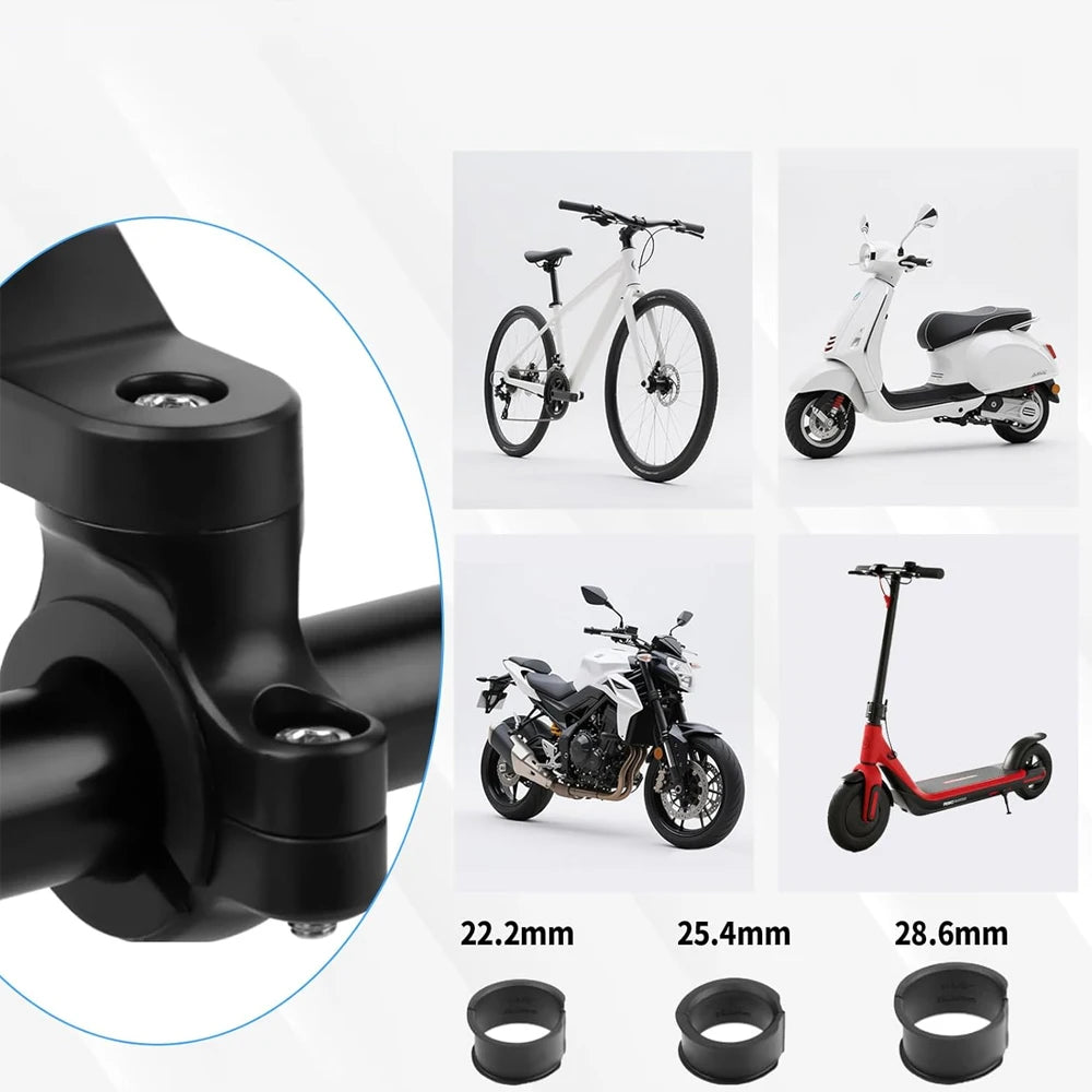 Suporte de Telemóvel para Moto e Bicicleta com Amortecedor