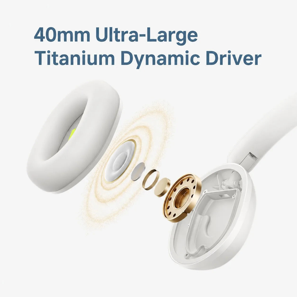 Auscultadores Bluetooth Over-Ear com Cancelamento Ativo