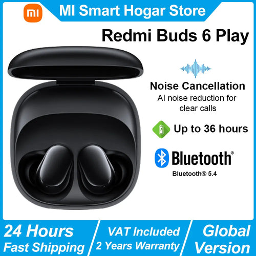 Auriculares Bluetooth TWS com Cancelamento de Ruído AI