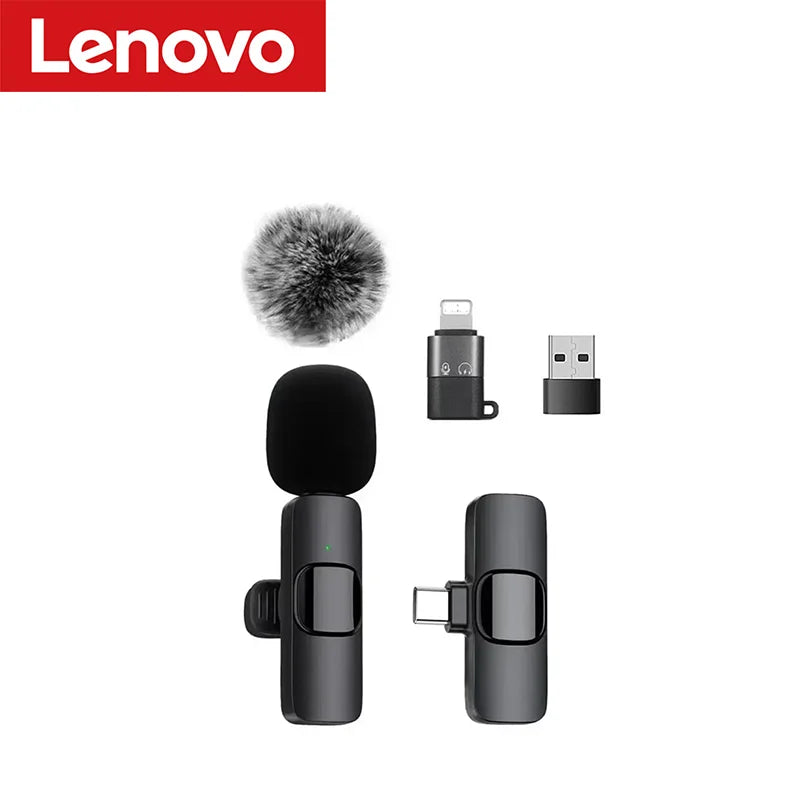 Tipo-C para iOS Cor Microfone De Lapela Sem Fios Portátil Para Telemóvel