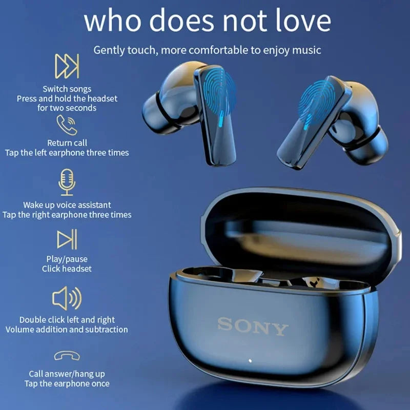Auriculares Bluetooth TWS Desportivos In-Ear Com Microfone