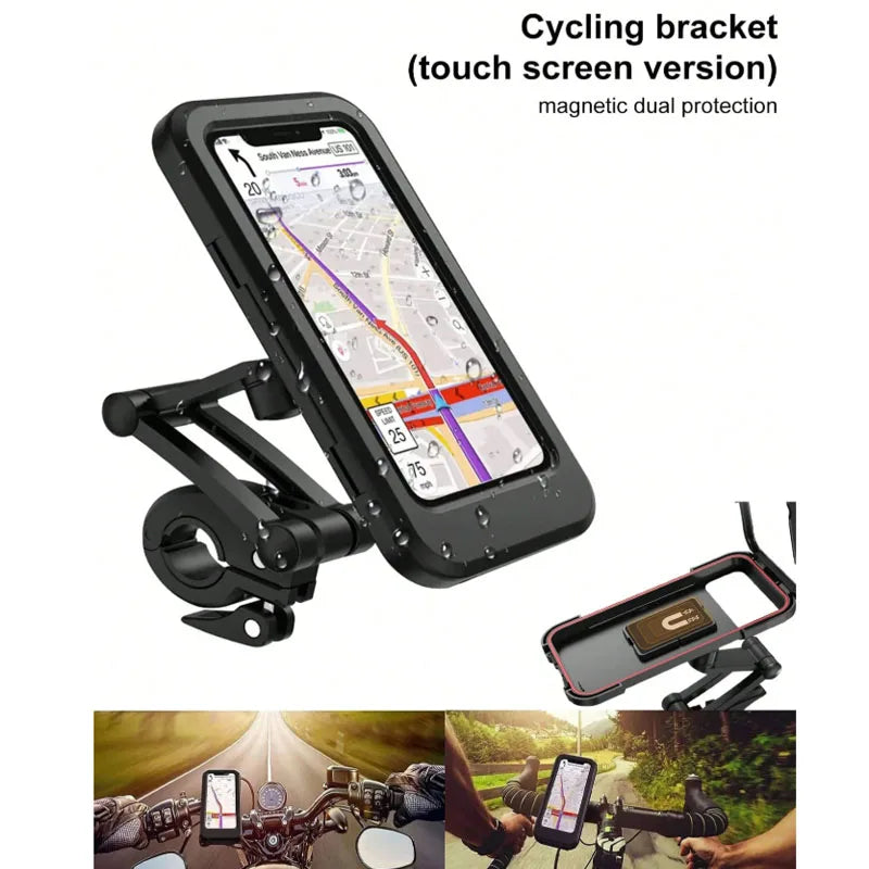 Suporte de Telemóvel Moto/Bicicleta Estanque 360°