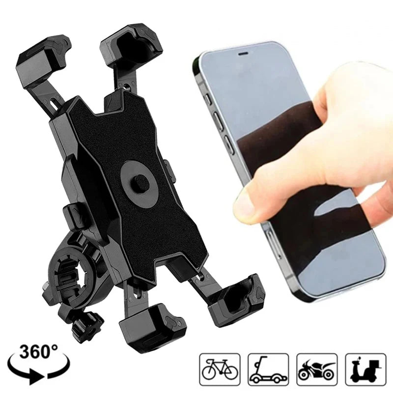Suporte de Telemóvel para Bicicleta e Moto Giratório 360°
