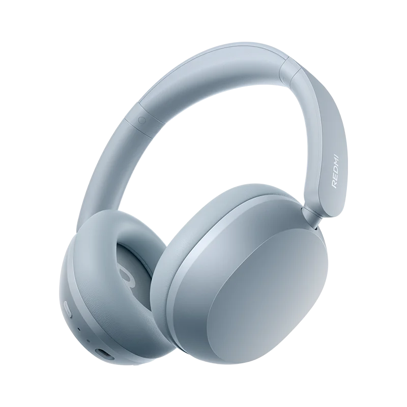 Azul Cor Auscultadores Bluetooth Over-Ear com Cancelamento Ativo