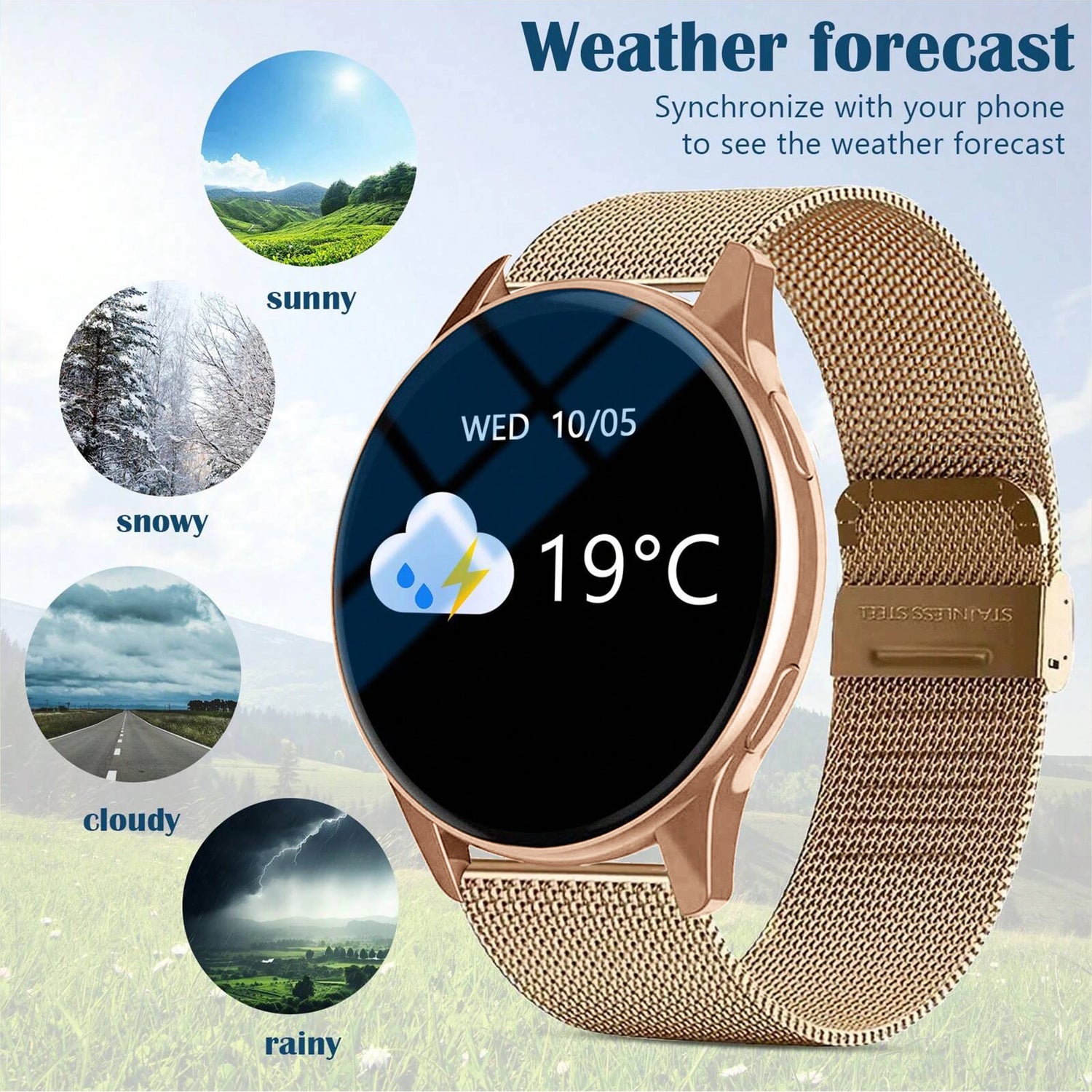 Relógio Smartwatch Bluetooth Com Chamadas E Monitorização