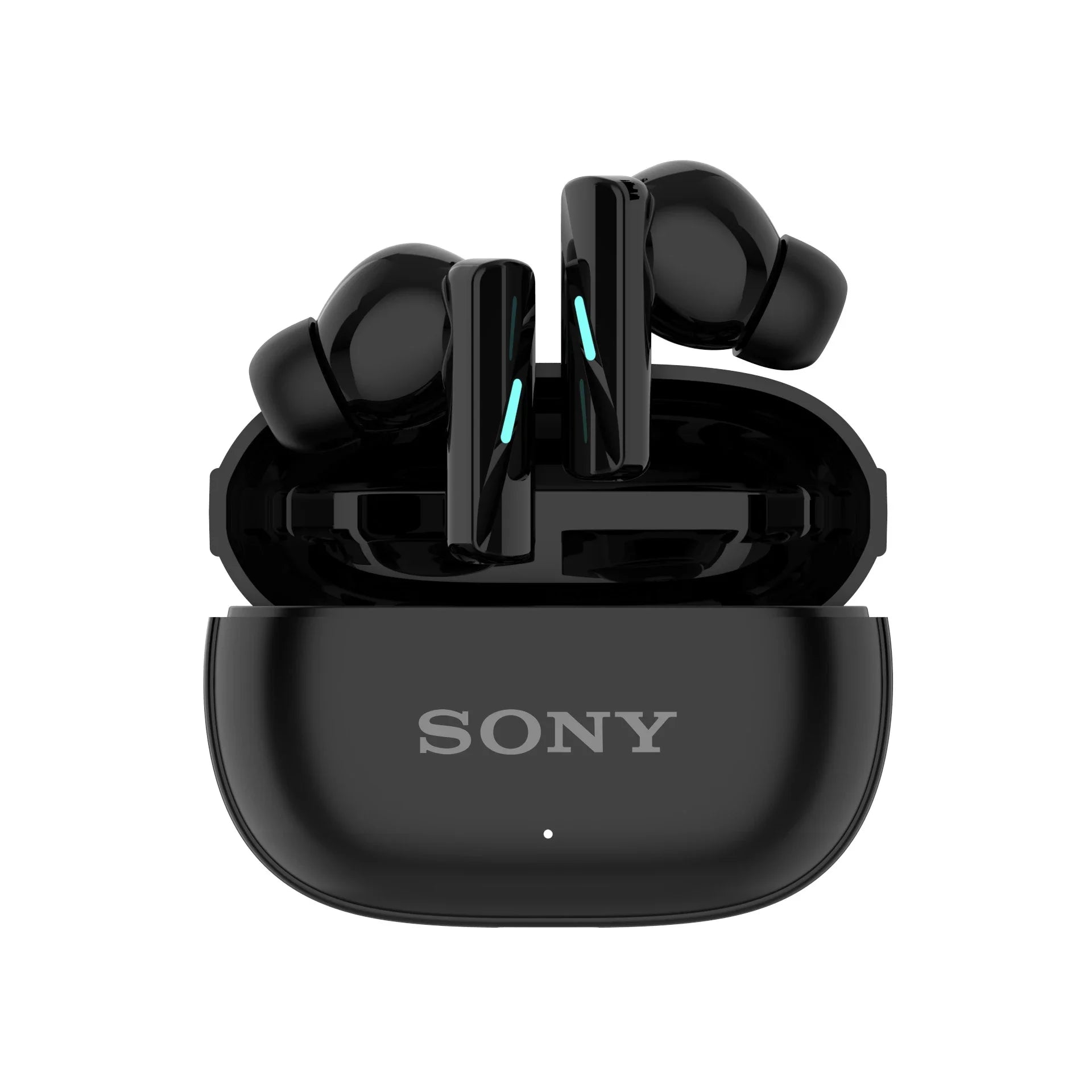 preto Cor Auriculares Bluetooth TWS Desportivos In-Ear Com Microfone