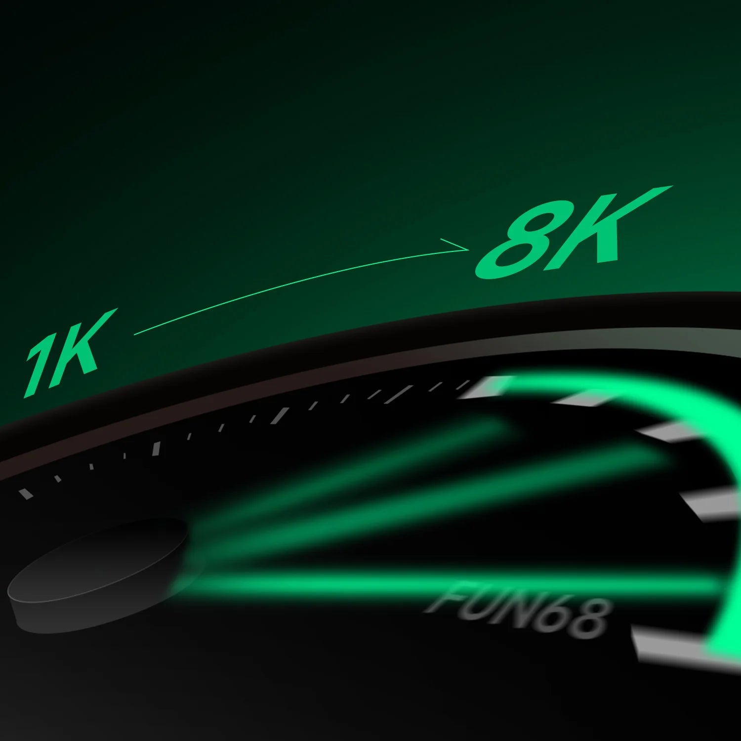 Teclado Gaming 65% Magnético ISO-DE 8K Polling RGB