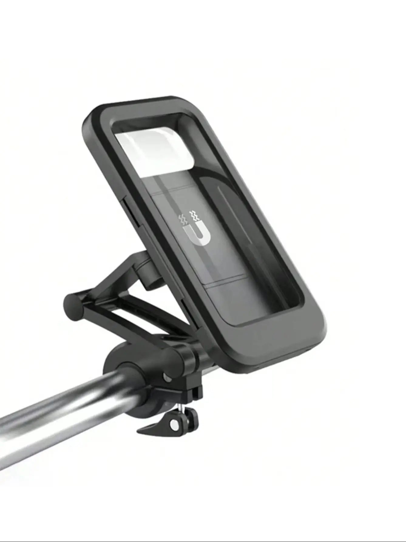 preto Cor Suporte de Telemóvel Moto/Bicicleta Estanque 360°