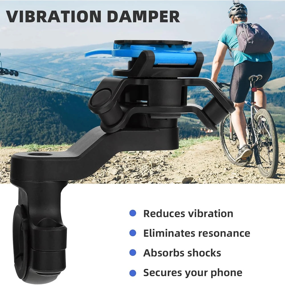 Suporte de Telemóvel para Moto e Bicicleta com Amortecedor
