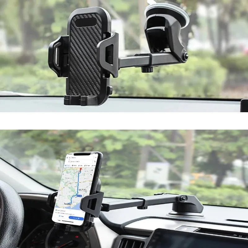 Suporte de Telemóvel para Carro com Ventosa Ajustável