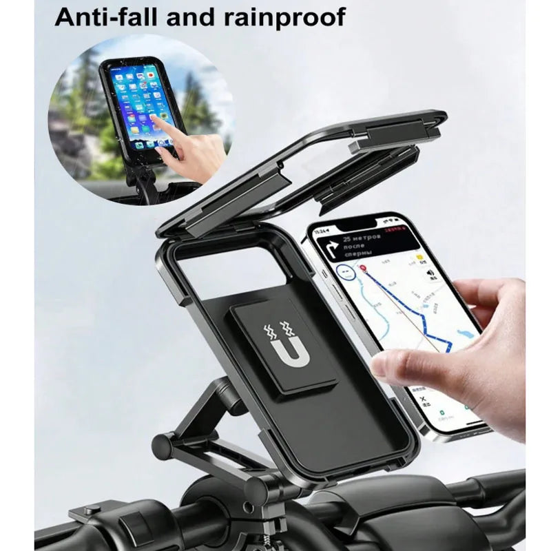 Suporte de Telemóvel Moto/Bicicleta Estanque 360°